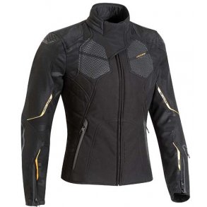 Ixon Cell Dame jakke. Softshell. Sort/guld