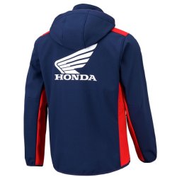 Honda Softshell jakke racing navy. Herre