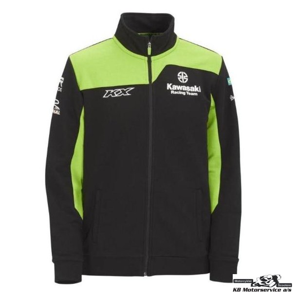 Kawasaki MXGP Sweatshirt med lynls. Medium