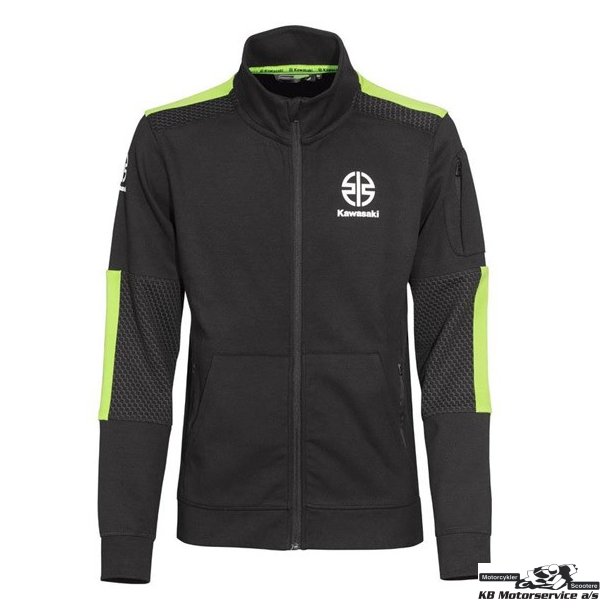 Kawasaki Sports Sweatshirt med lynls 2023