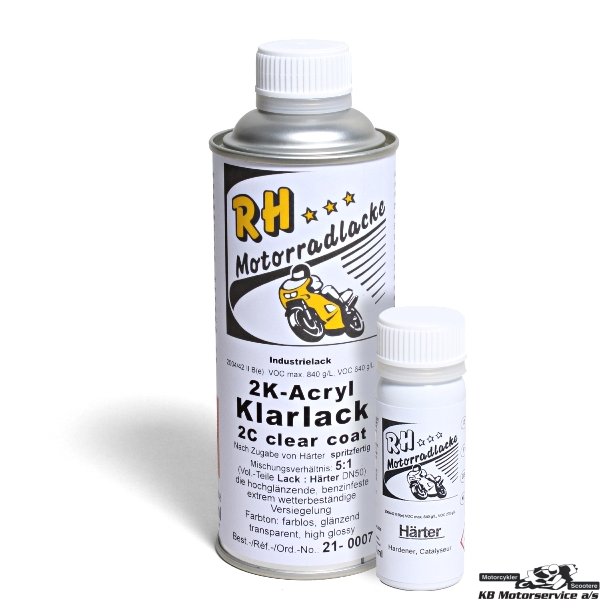 Klarlak 2K til sprjtepistol 125ml