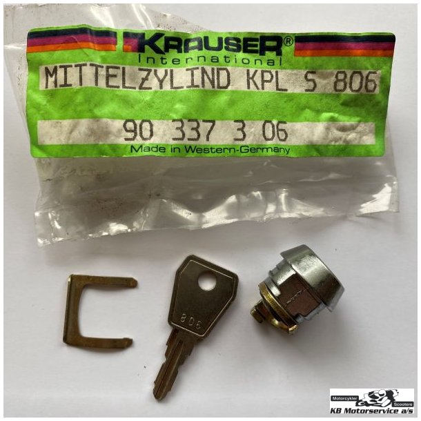 Krauser l�secylinder med n�gle 806