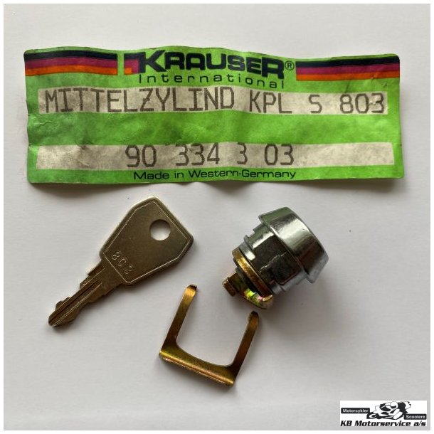 Krauser l�secylinder med n�gle 803 kort pal
