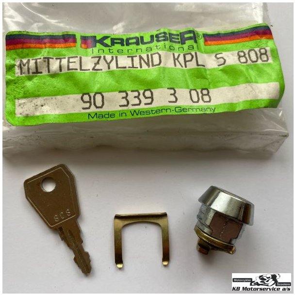 Krauser l�secylinder med n�gle 808