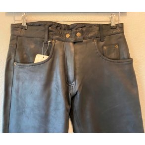 Lder Jeans sort. Lady