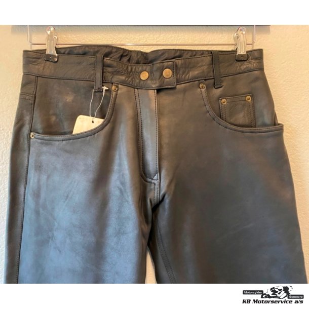 Lder Jeans sort. Lady