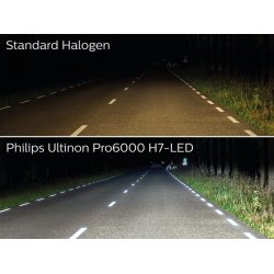 Philips H7 Led pre Pro 6000. Godkendt til nogle modeller