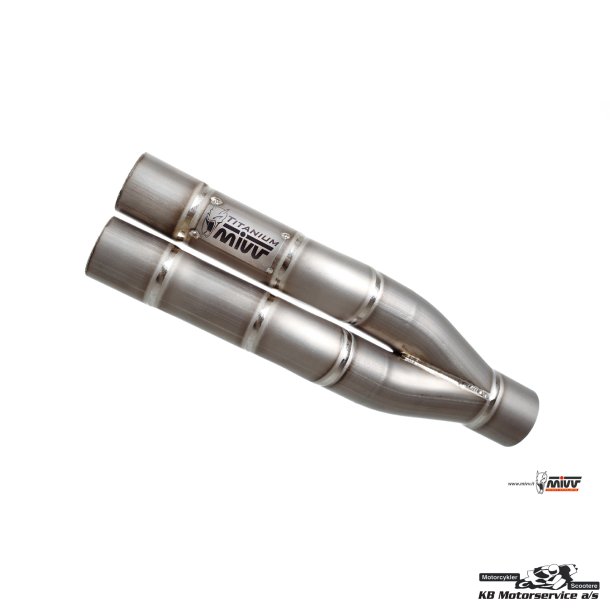Udstdning MIVV Double gun Titanium til Honda CB/CBR650 14-