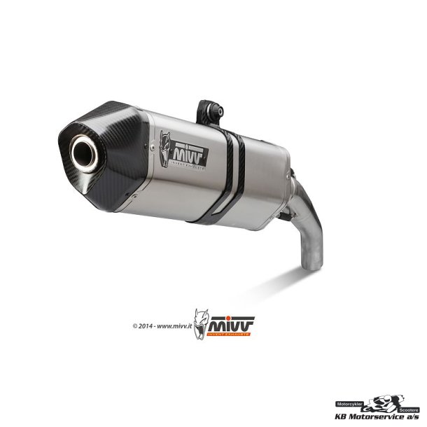 Udstdning MIVV Speed edge rustfri til Suzuki GSF/GSX1250FA
