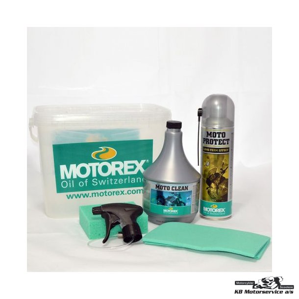 Motorex MC rens - st med tilbehr, 1L
