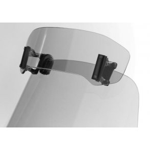 MRA vario B spoiler til eksisterende vindskrm. Klar eller rg farvet.  33 x 8,3cm