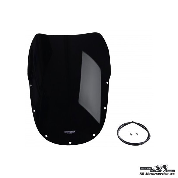 Kbeglas MRA Kawasaki ZZR1100, rg. 93- Sort O-glas