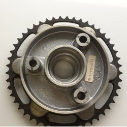 Hjulnav med tandhjul 48 tnderMZ ETZ125, ETZ150, ES125, ES150, ETS125, ETS150, TS125, TS150.