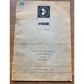MZ TS250/1 reparationsvejledning. 1976 p� dansk