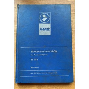 MZ reparationsh�ndbog for TS250 Reparationsh�ndbog p� dansk