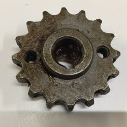 Tandhjul ved krumtap MZ TS  OG ES ENKELT KDE