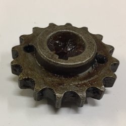 Tandhjul ved krumtap MZ TS  OG ES ENKELT KDE