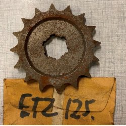 Fortandhjul 16T ETZ125, ETZ150