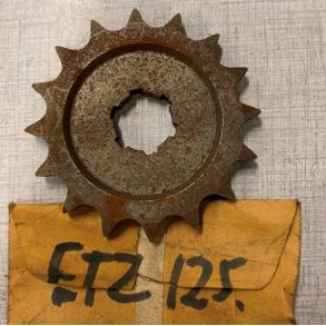 Fortandhjul 16T ETZ125, ETZ150