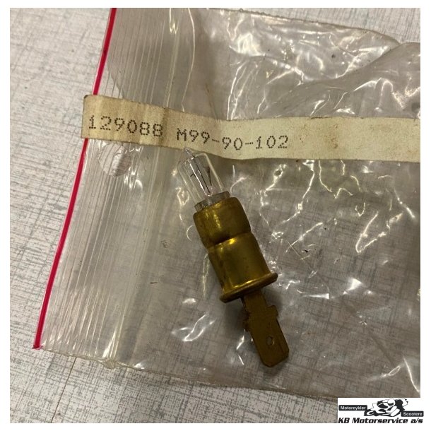 Sokkel med pre 12V2W BA7S til speedometer/omdrejningstller