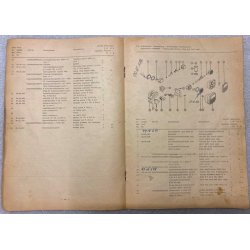 MZ ETZ125/ETZ150 Reservedelsbog p Tysk og Engelsk