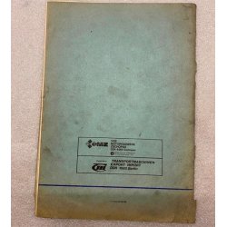 MZ ETZ251 Reservedelsbog p Tysk og engelsk