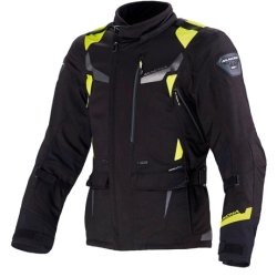 Macna Impact Pro Jakke. Sort. Herre. Lamineret. Str. Large