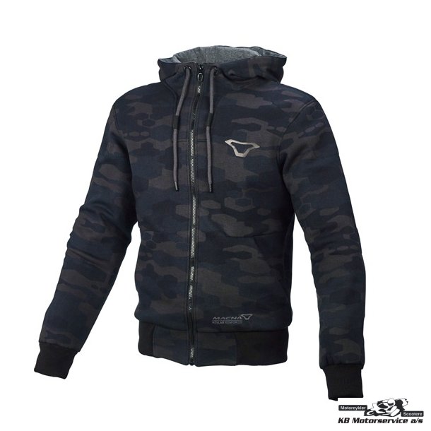 Macna Nuclone Hoodie Camo sort/gr
