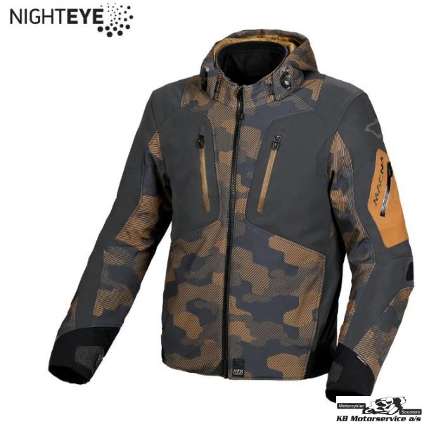 Macna Angle Herre jakke. Softshell med nighteye.