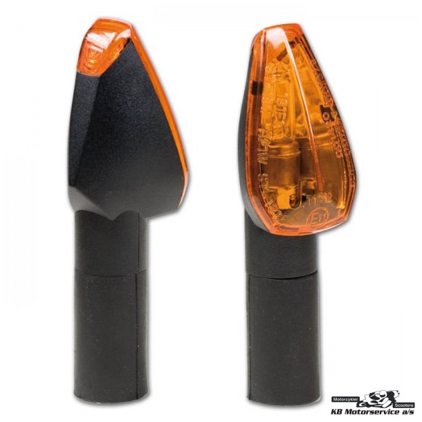 Mini blinklys "Peak" st, lang, 12V/21W halogenpre