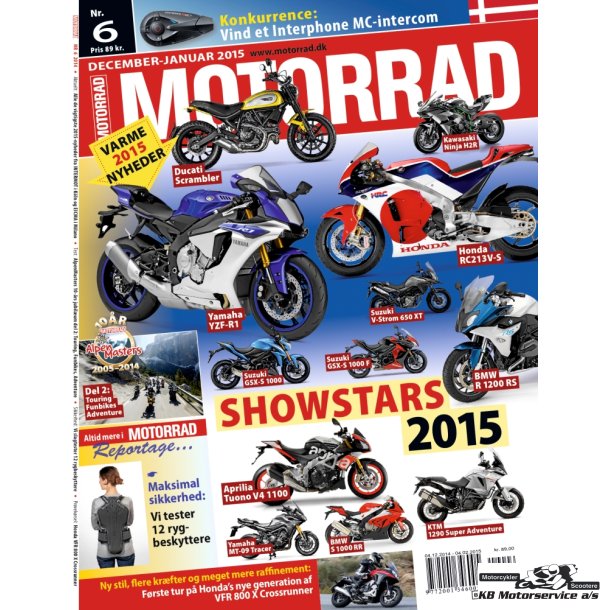 Dansk Motorrad nr. 6 2015