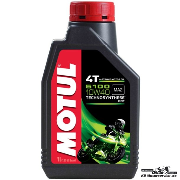 Motul 5100 15W50 motorolie delsyntetisk 1 liter