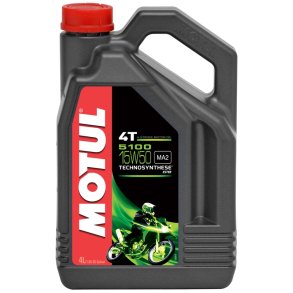 Motul 5100 15W50 motorolie delsyntetisk 4 liter