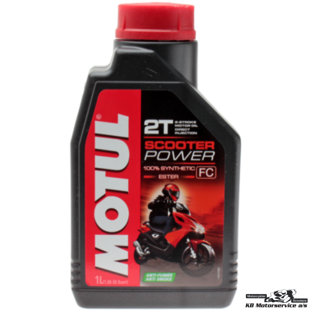 Motul Scooter 2T olie fuldsyntetisk 1 liter