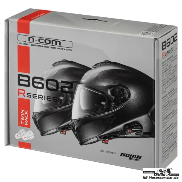 N-Com B602 Bluetooth samtaleanlg Nolan. Dobbelt st