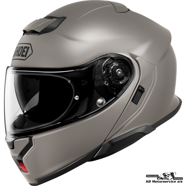Shoei Neotec3 Chalk Grey -�flipup hjelm - ny 2026 farve