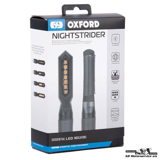 Oxford NightStrider led blinklys lbende