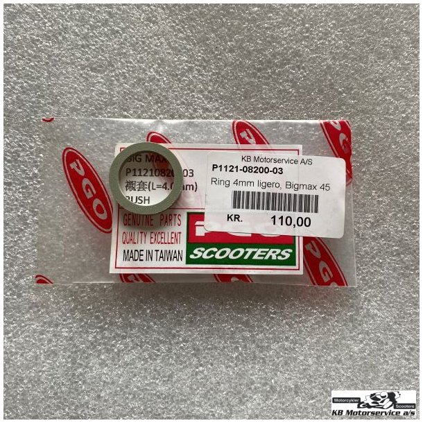 Pgo Ring 4mm ligero, Bigmax 45