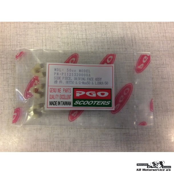PGO Slide piece st med 3 stk.