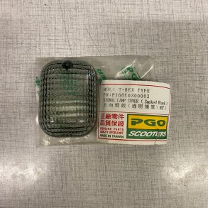 PGO Blinklygteglas klart