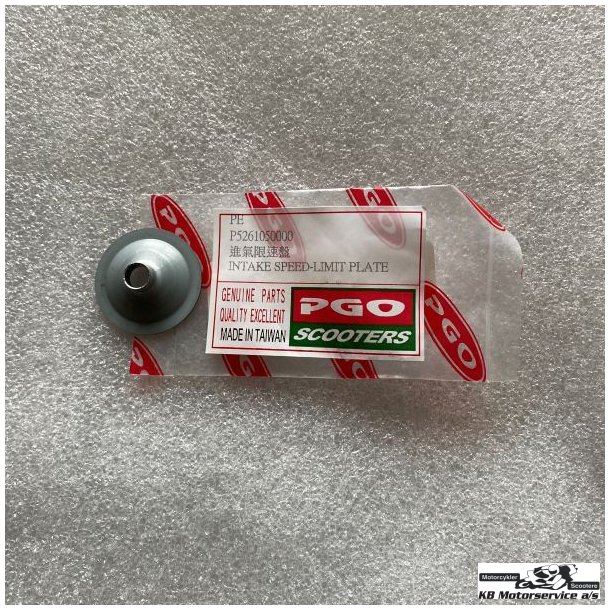Pgo Limit intake plate(7.5mm)