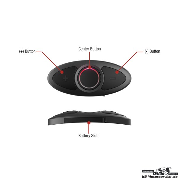 Sena RC3 remote control til samtaleanlg