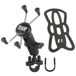 Ram Mounts X-Grip Small KIT med U-bolt beslag. Holder til mobil og GPS