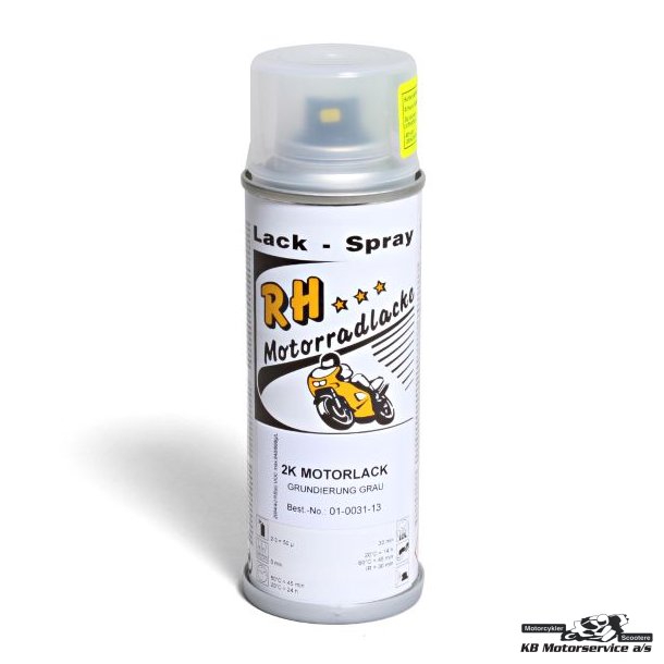 Varmefast grunder p� sprayd�se til motor 2K. 200ml. Gr�