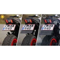 Rain-Guard forlngerskrm til nummerplade