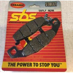 SBS 597LF Bremseklodser