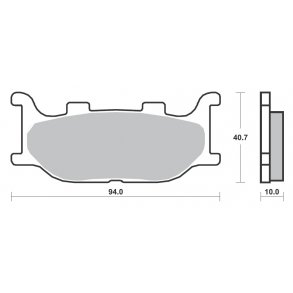 SBS 691HS Bremseklodser