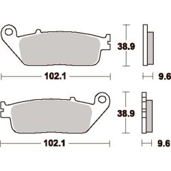 SBS 700HS Bremseklodser