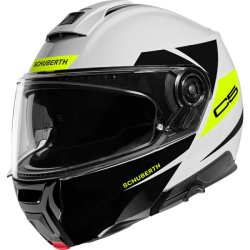 Schuberth C5 Eclipse Gul/Hvid. Str. 2XL (62/63)