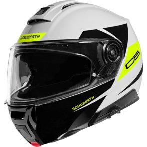 Schuberth C5 Eclipse Gul/Hvid. Str. 2XL (62/63)